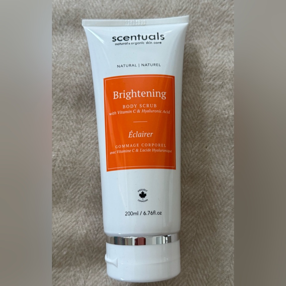 NEW Scentuals Brightening Body Scrub 6.76 fl oz